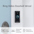 Ring Video Doorbell Wired - Black